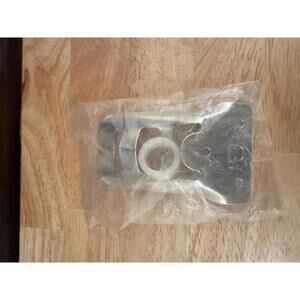 Flag Pole Mount - Metal Wall Mount Bracket with Plastic Washer - New